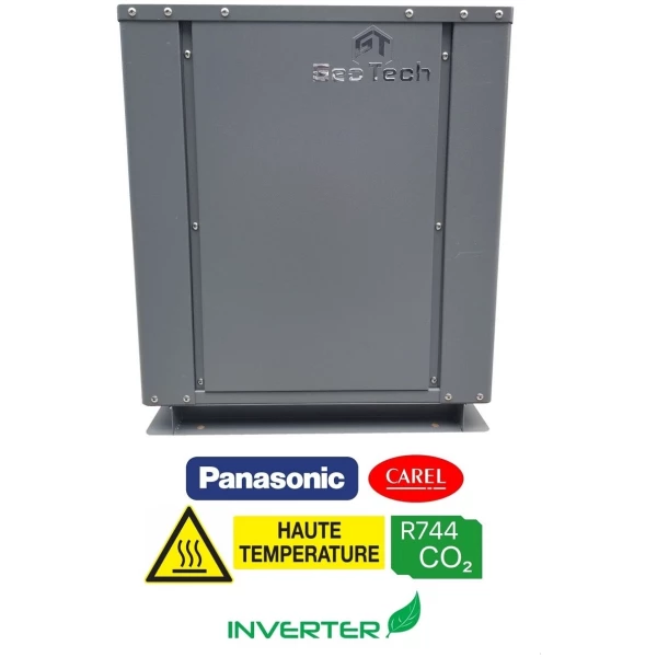 PAC eau eau CO2 40kW haute température   33240€ht